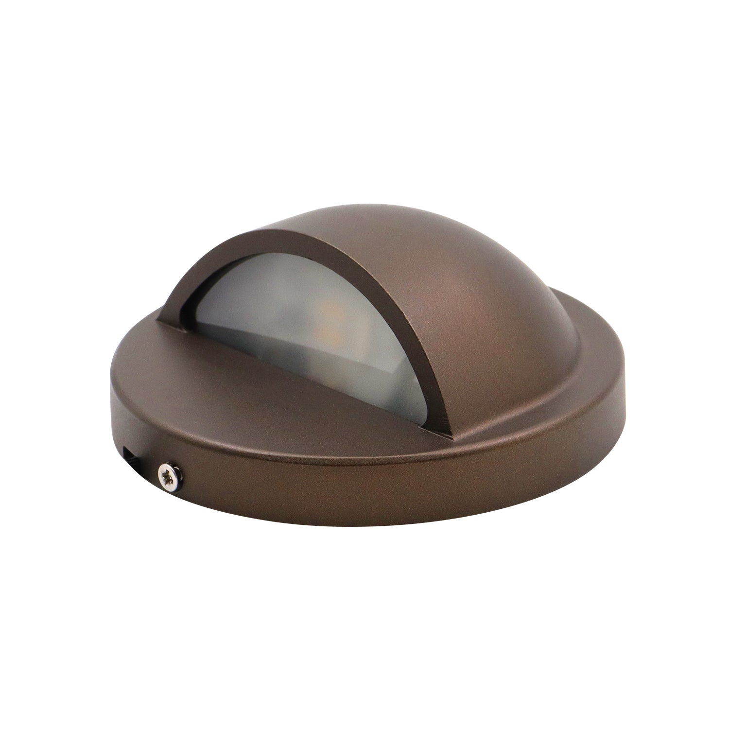 LT9601P 4-Inch Round LED Deck Light – 1W/2W/3W Adjustable, 9–17V AC/DC, 2700K