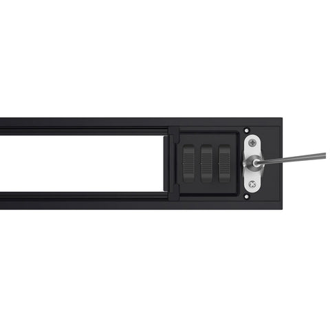 4FT Architectural Linear Strip Light - Up & Down - 50W - Black Finish