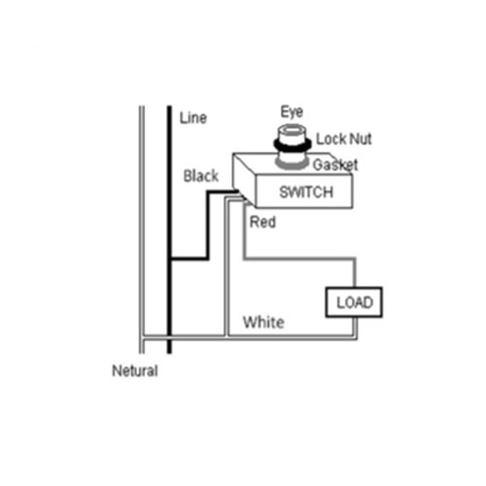 JL-423C See-To Type Photocell - Electric Switch IR-Filtered Sensor - UL Listed