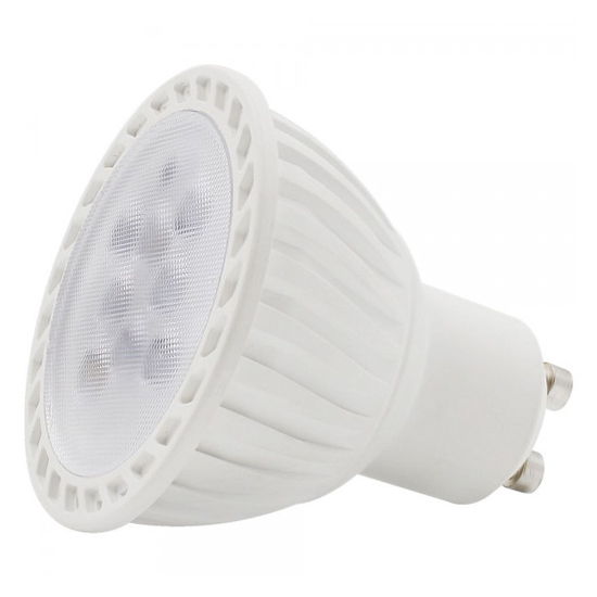 LED GU10 Bulb - 7 Watt 60 Watt Equal - 500 Lumens - Energy Star and UL listed.