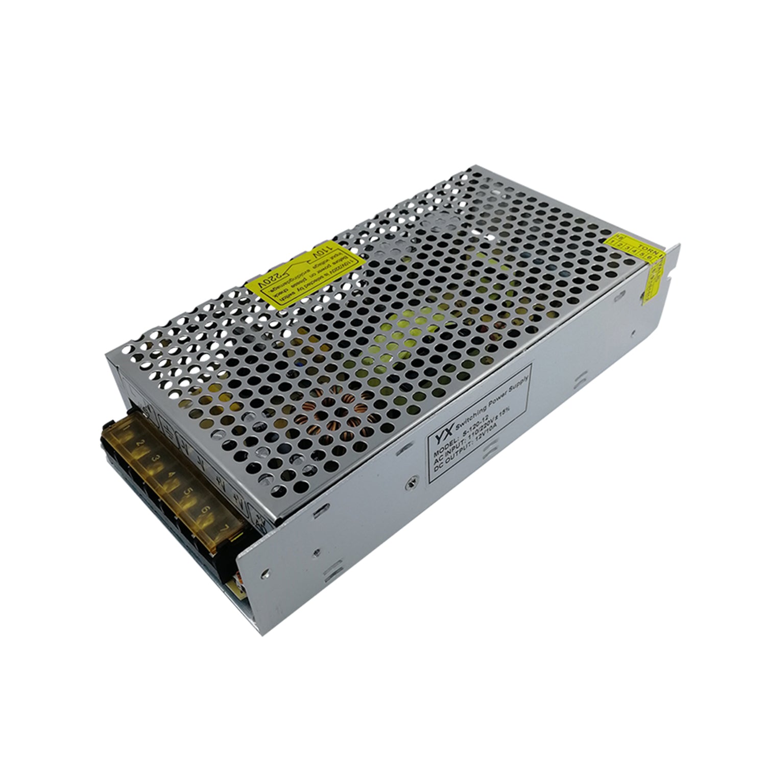 120W Indoor Power Supply - 12V 10A - Switching Power Supply