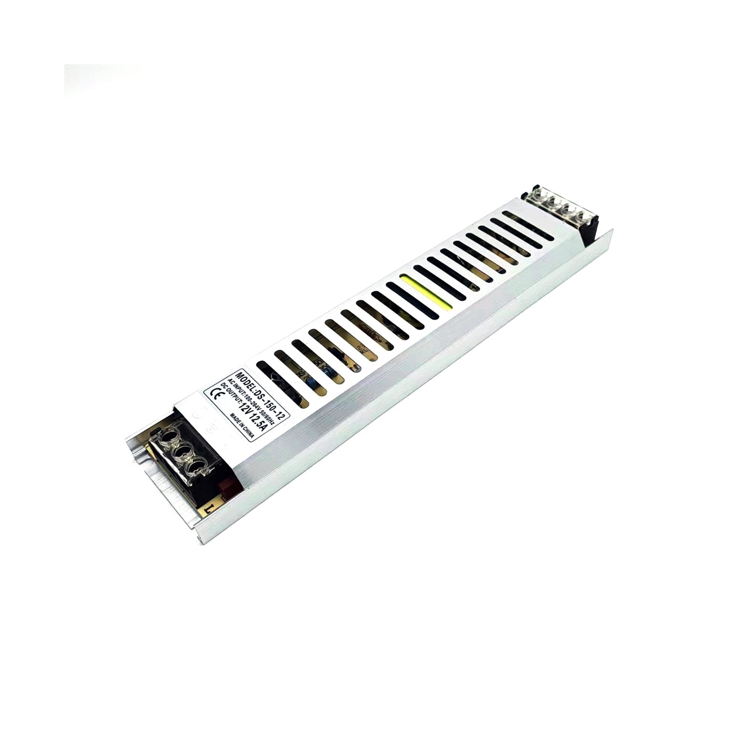 150W Indoor Power Supply - 12V 12.5A - Ultra-Thin Profile