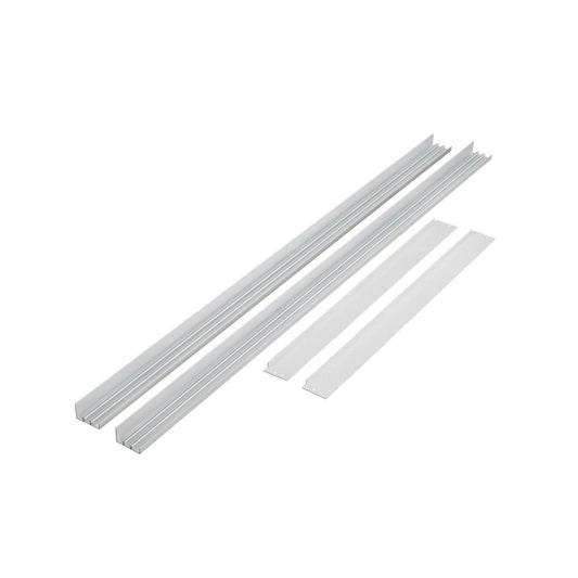2x4 Surface Mount Kit - For use with 2x4 Backlit and Troffer Panels