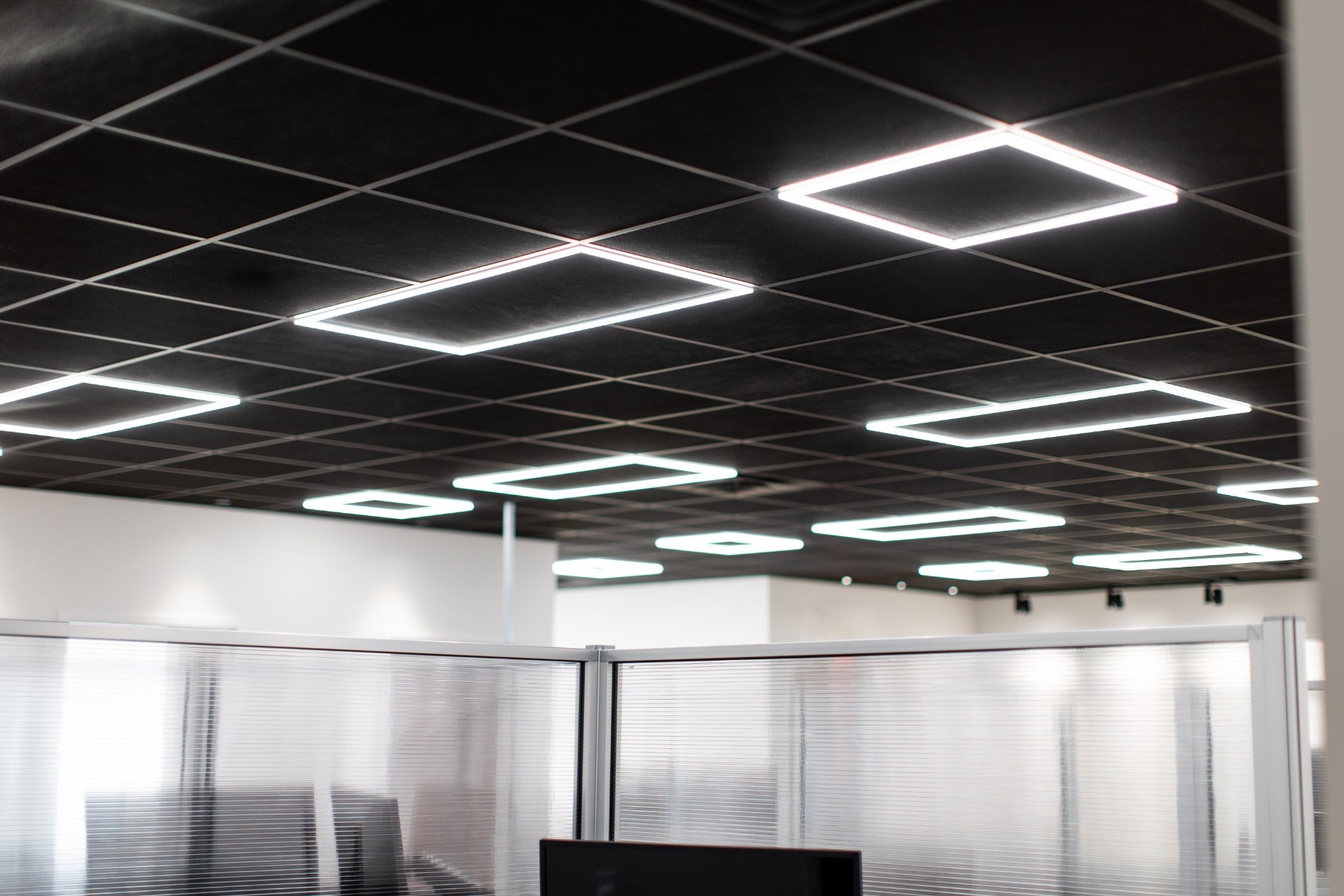 2x2 42W T-Edge Lit Panel for Offices, C-Stores, Smoke Shops - 5000K - ETL Listed - 10 Pack