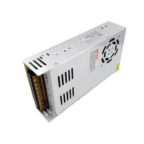 360W Indoor Power Supply - 12V 30A - Switching Power Supply - Active Fan Cooling