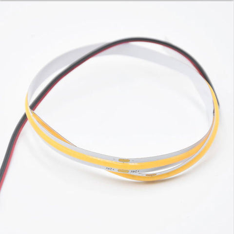 IP65 16.4ft COB LED Strip Light - Flexible Tape Light - 24V - UL Listed