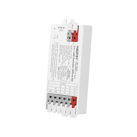MiBoxer 3 in 1 LED Strip Controller (WiFi+2.4G) - E3-WR - Tuya Smart App - Google & Alexa