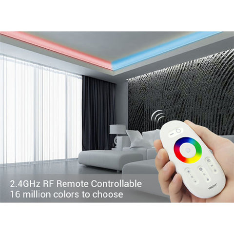 RGBW Controller & Remote Combo - 12V-24V LED Controller - 2.4GHz - FUT027