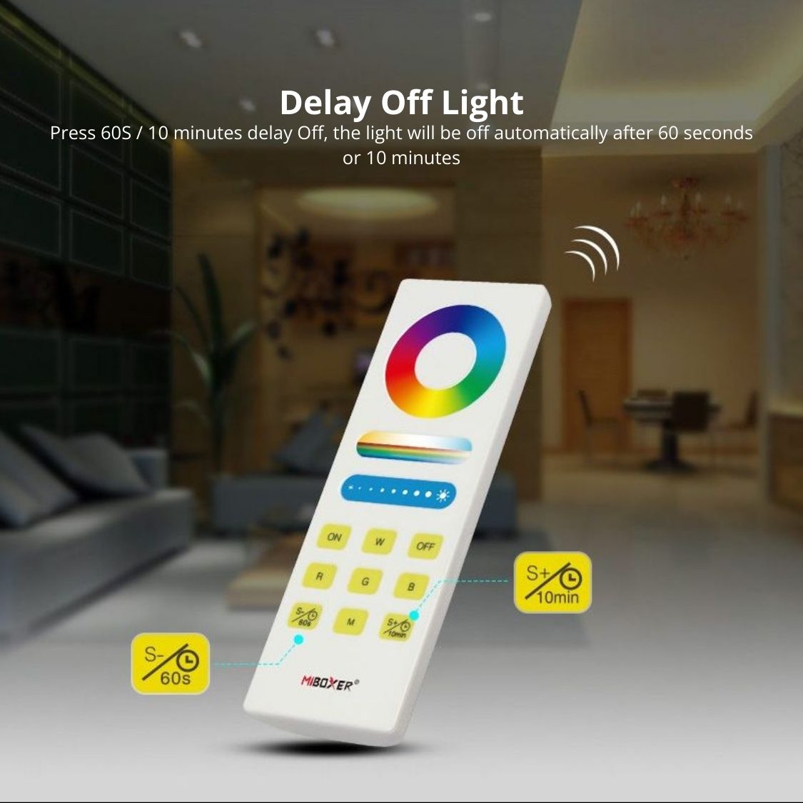 MiBoxer FUT088 - RGB+CCT Full Touch Remote - 2.4G RF