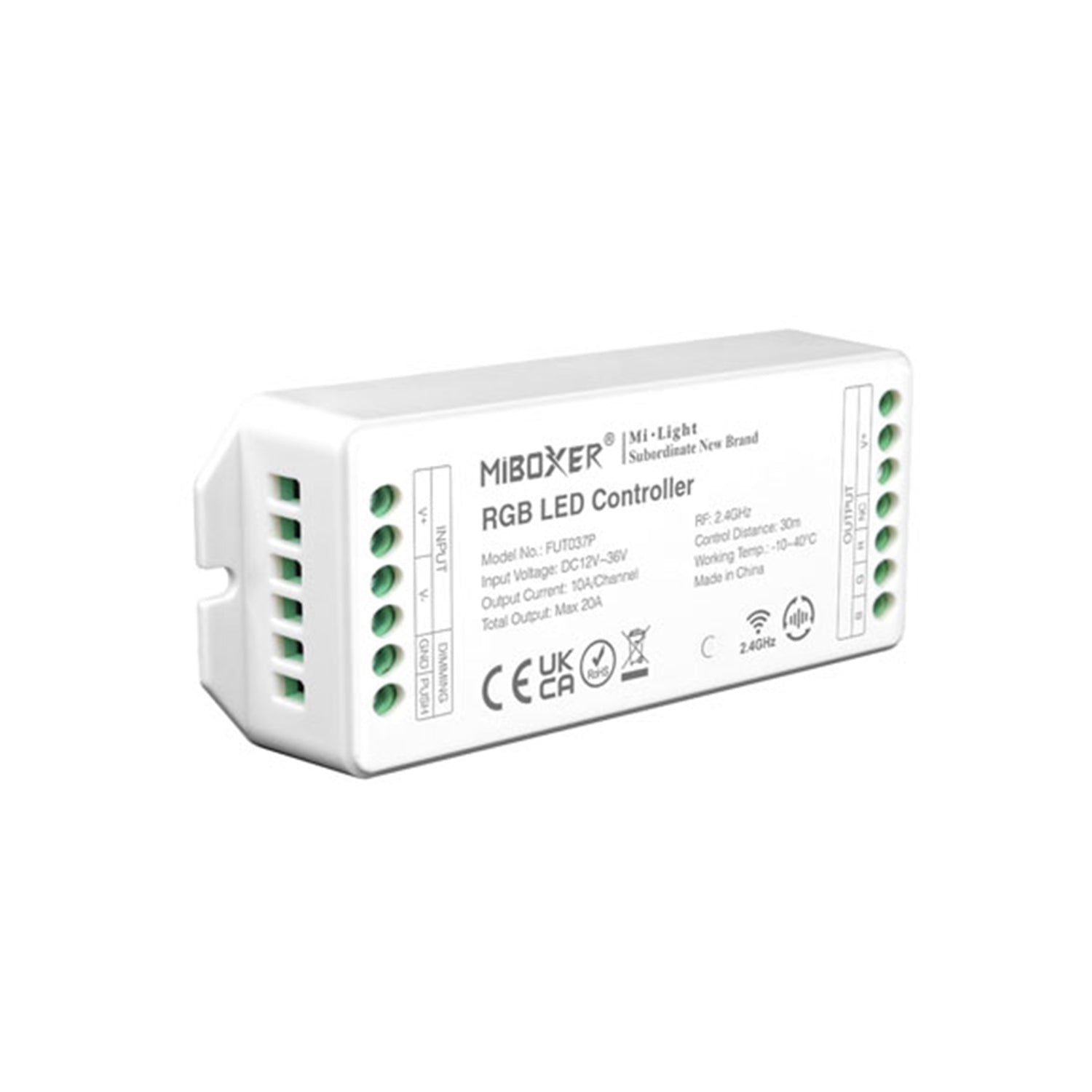RGB 12V-36V LED Controller - 2.4GHz - FUT037P - MiBoxer Mi Light