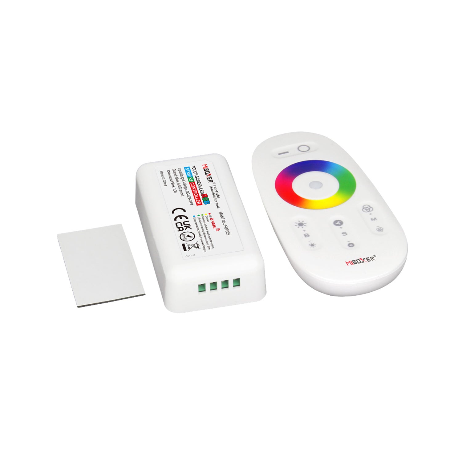 RGB Controller & Remote Combo - 12V-24V LED Controller - 2.4GHz - FUT025