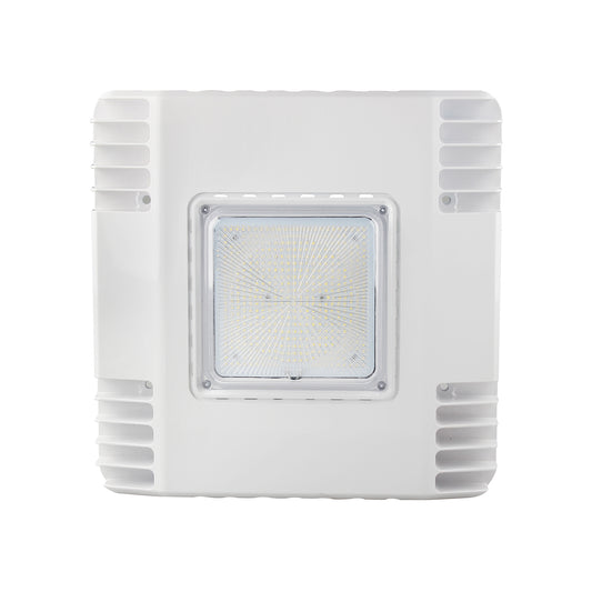 150W LED Drop Lens Canopy Light for Gas Stations - 5700K UL DLC Listed