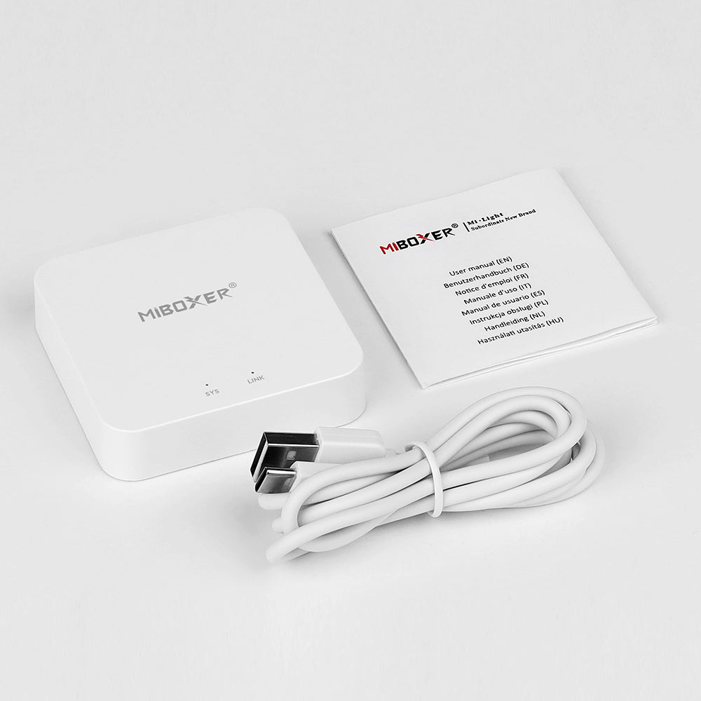 WL-Box2 MiBoxer Gateway - Tuya Smart Home - WiFi - Alexa/Google Assistant Compatible