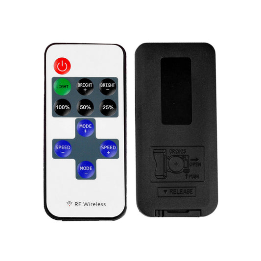 Single Color 5V-24V LED Controller - IR Remote - DC Connectors