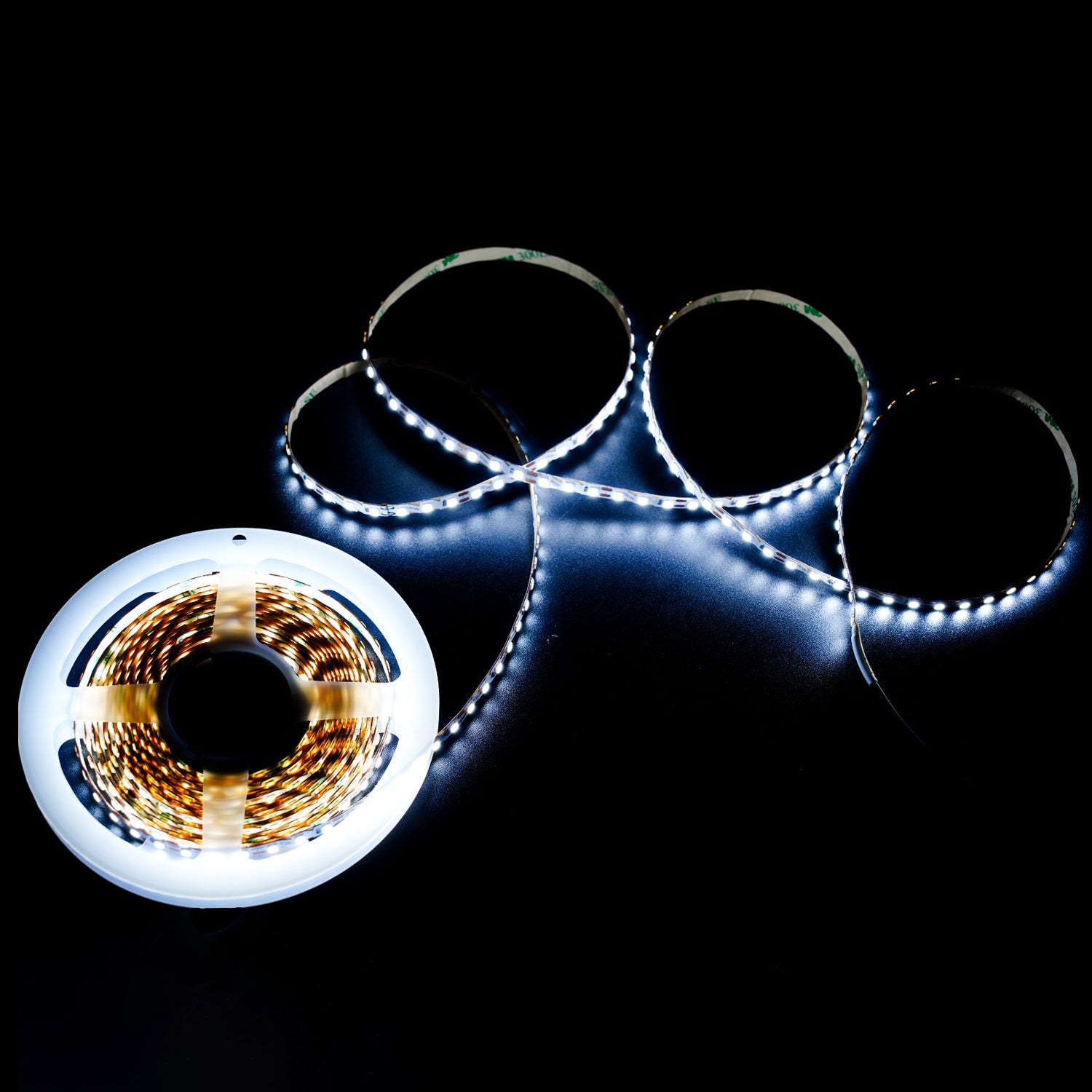 S-Shape Bendable LED Strip Light | 6mm | 120 LEDs/m | 1000 lm/m | 12V | 10m Roll | UL Listed | 3000K / 4000K / 6000K