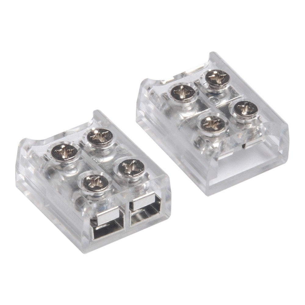 10mm LED Strip Connector | Strip-to-Wire & Strip-to-Strip | 2-Pin, IP20, CE/RoHS Certified