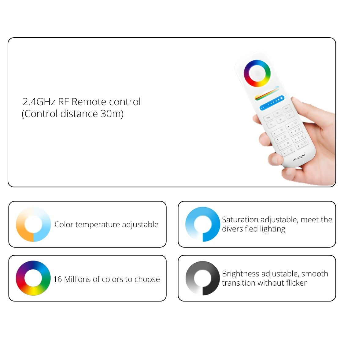 WP5-P150V24 150W 5 in 1 Dimming LED Driver (WiFi+2.4G)