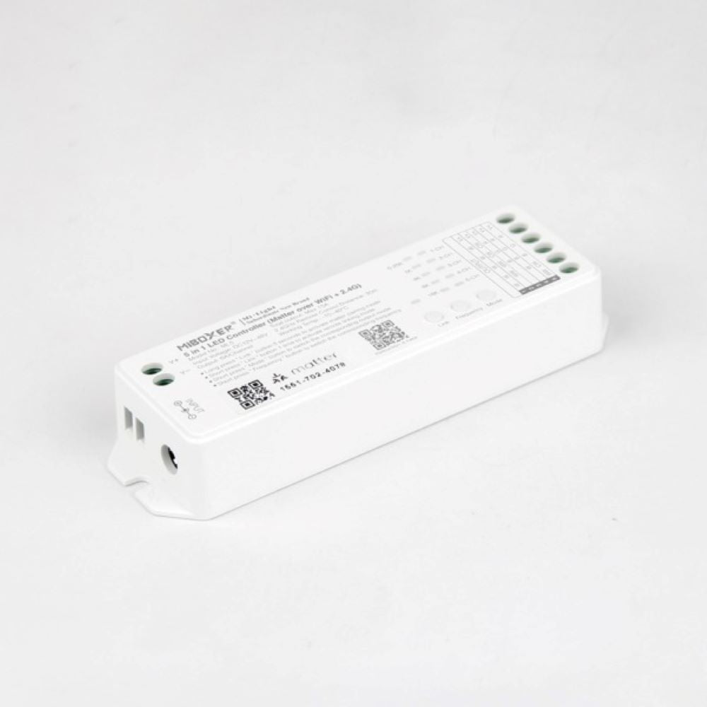 ML5 5 in 1 Controller (Matter Over WiFi + 2.4GHz) – 6A Single Channel, Max 15A Output | Multi-Platform Compatible with Siri, Alexa & Google