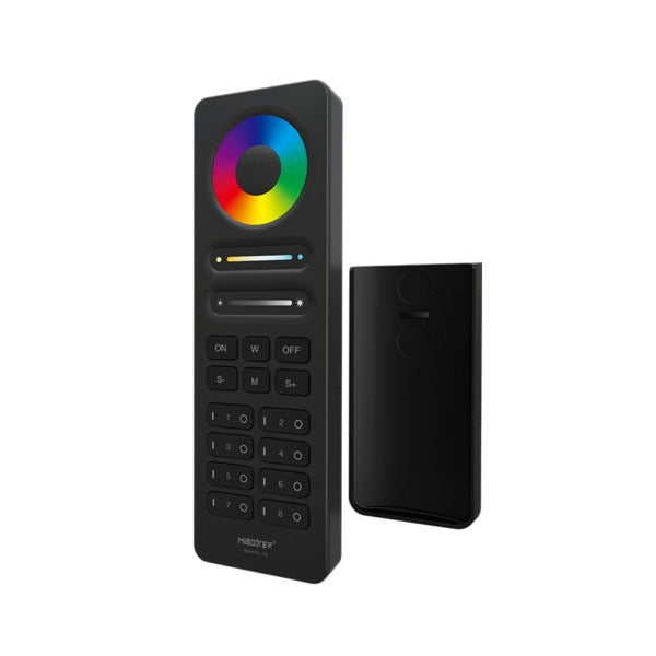 C8 8 Zone RGB+CCT Remote – 2.4GHz RF Wireless Control, 16 Million Colors, Magnetic Holder