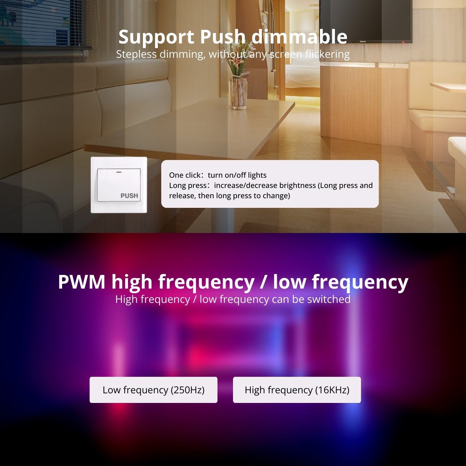 MiBoxer 2 in 1 LED Strip Controller (WiFi+2.4GHz) - E2-WR - Tuya Smart App