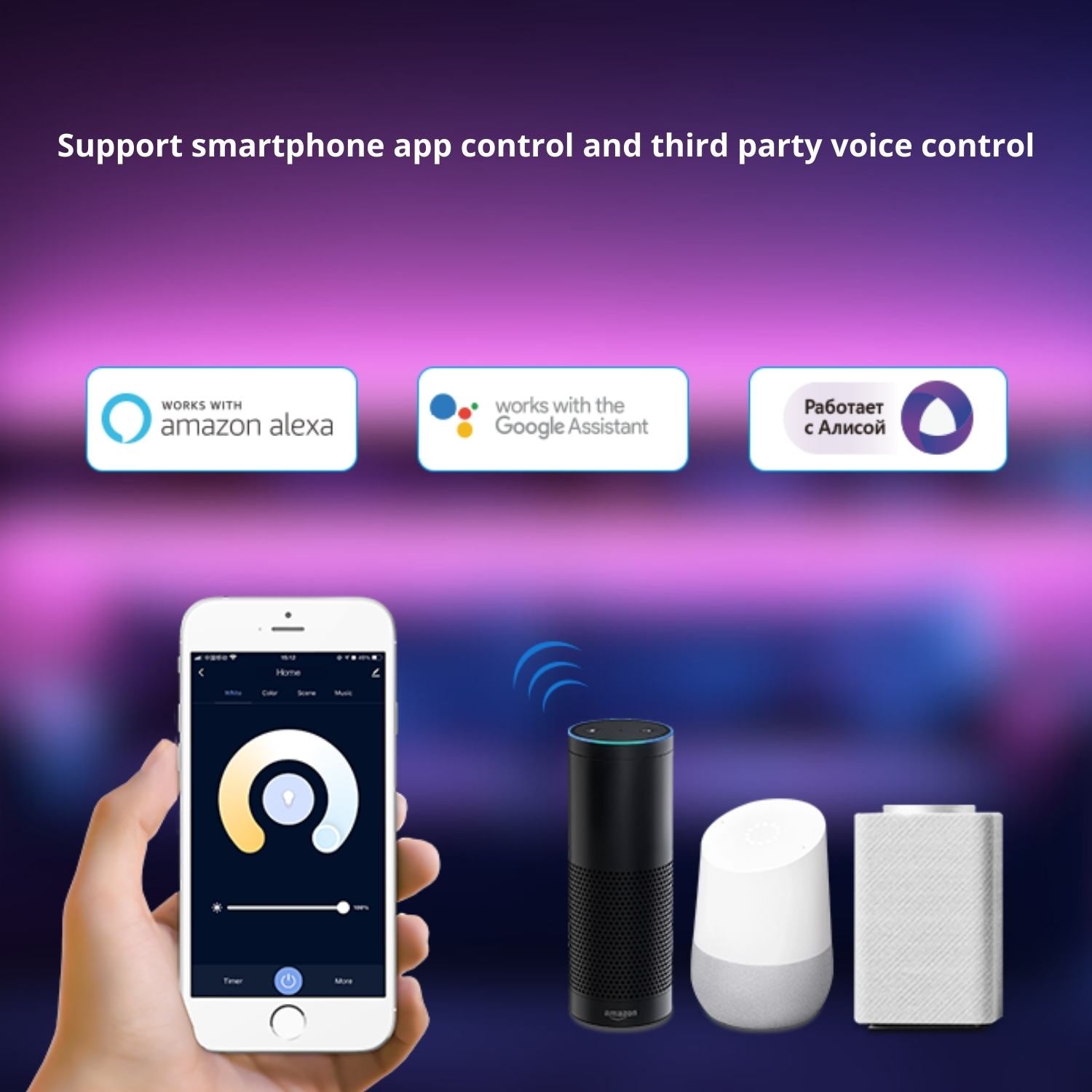 MiBoxer 2 in 1 LED Strip Controller (WiFi+2.4GHz) - E2-WR - Tuya Smart App