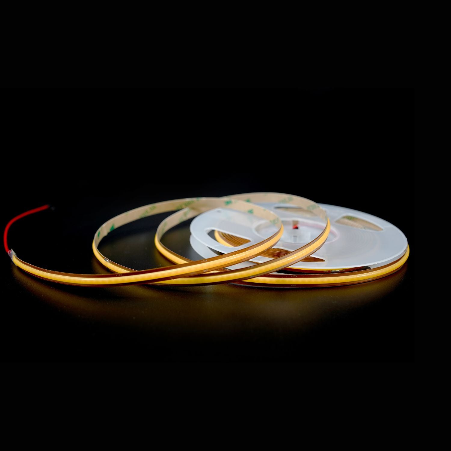 Free Cutting COB LED Strip Light – 24V, 528 Chips/m, 4W/ft, 90+ CRI, 5M Roll, IP20 UL Listed