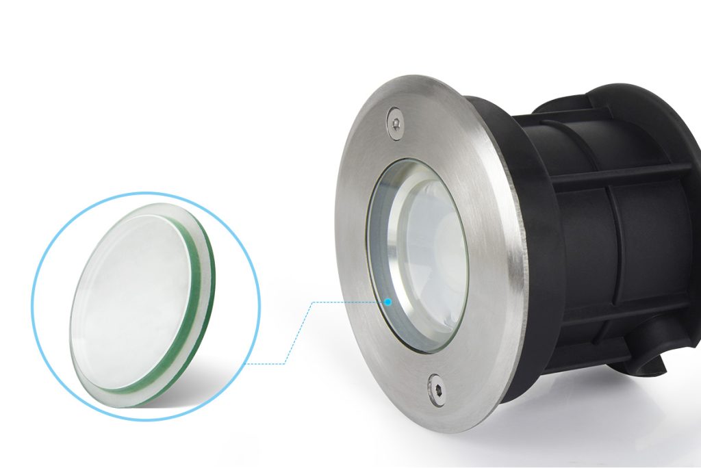 PLC-RD2 5W RGB+CCT LED Underground Light, IP68 Waterproof, Adjustable Color & Brightness