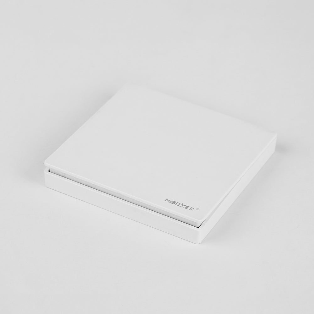 MiBoxer PUSH3 1-Gang Wireless Dimming Panel | 2.4GHz | Single Zone Control | No Wiring Required