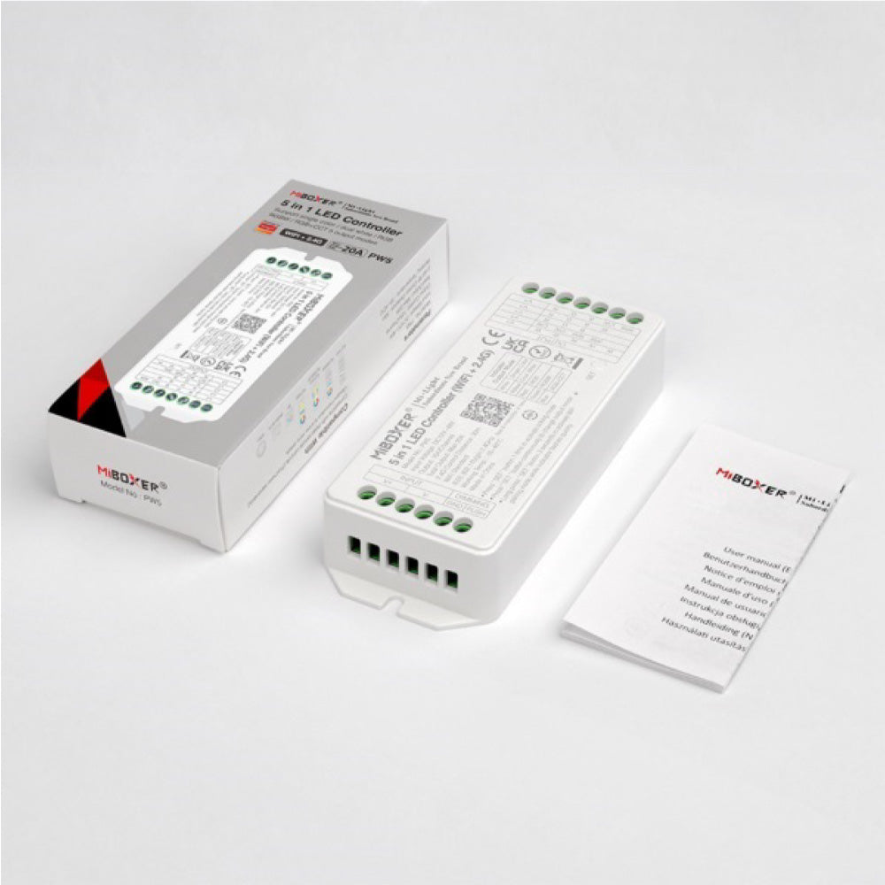 PW5 High-Current 5-in-1 Smart Controller | WiFi + Bluetooth | 20A Output