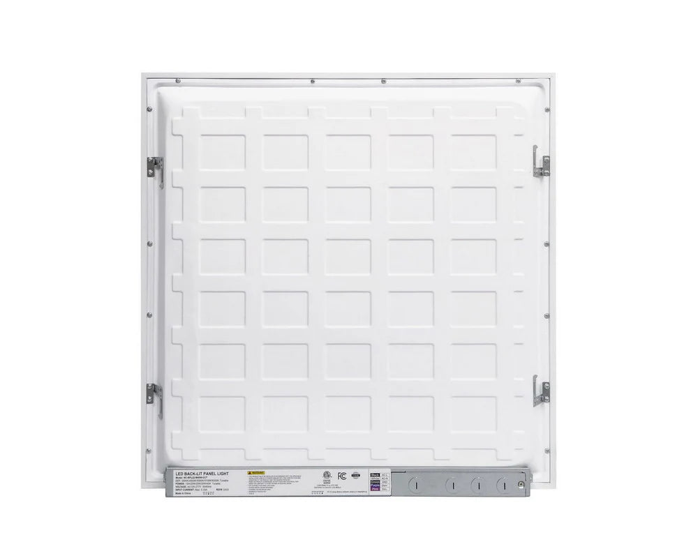 2x2 LED Flat Panel 4-Pack – 15/20/25/30/40W Selectable, 5CCT 3500K-6500K, 0-10V, ETL DLC