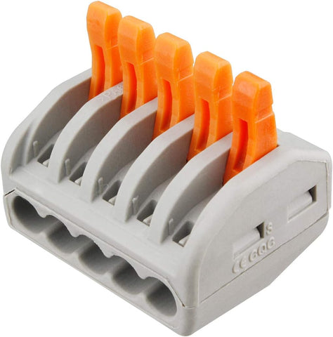 28-12 AWG Lever Lock Electrical Connector Terminal Blocks