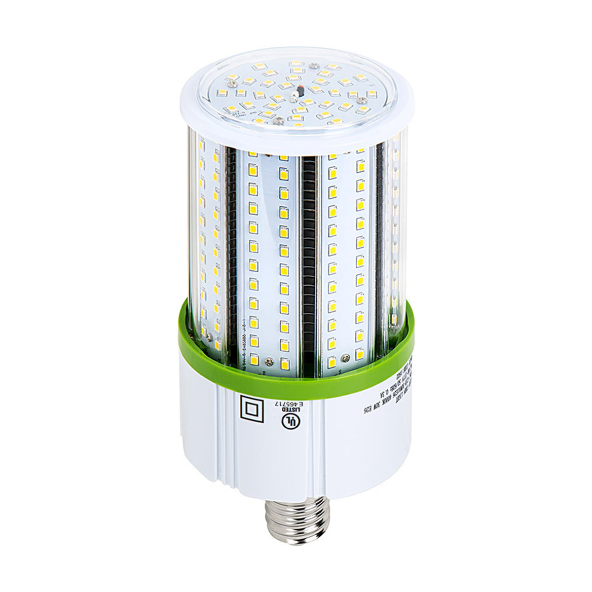 30W LED Corn Light Bulb - 5700K - E26 Medium Base - UL/DLC
