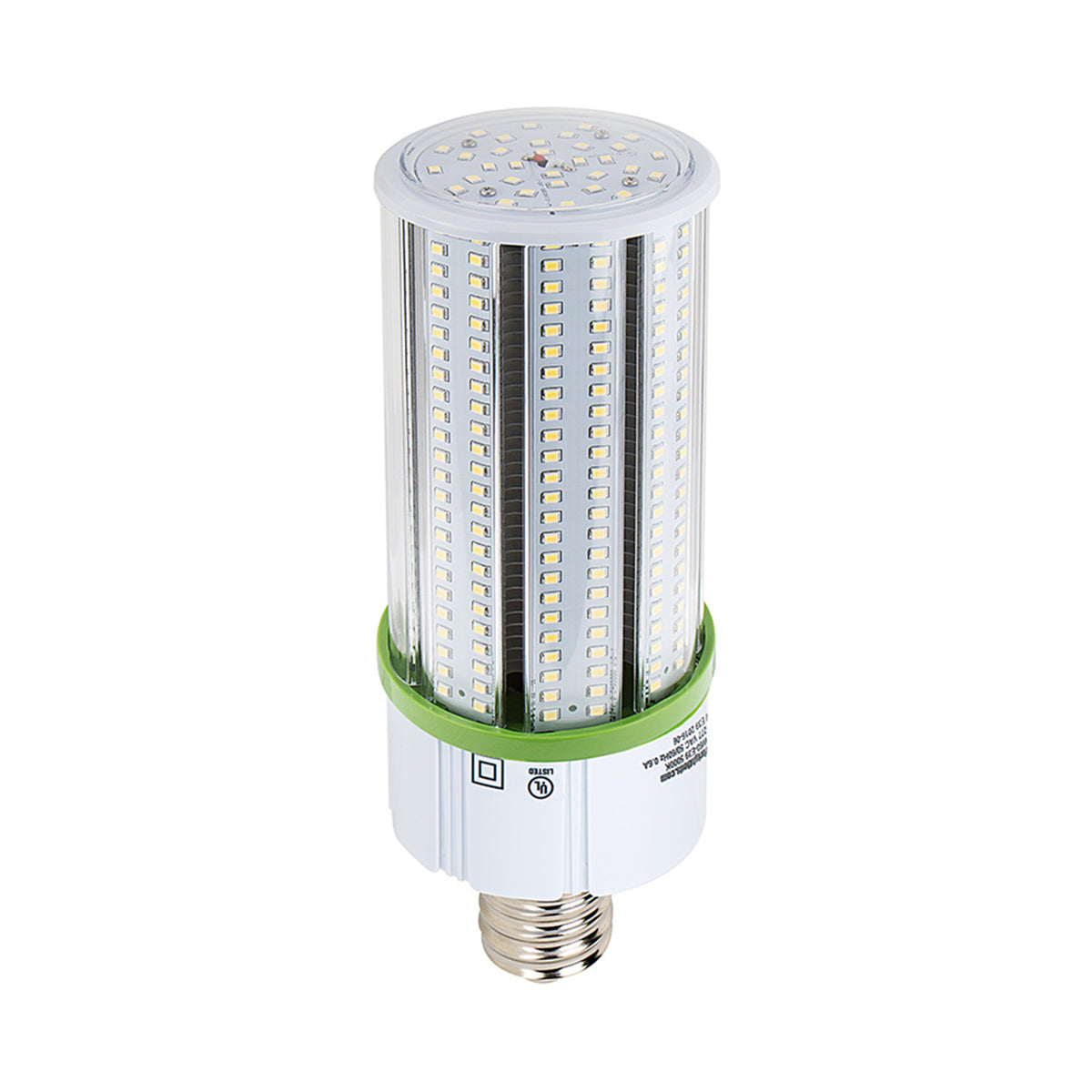 54W LED Corn Light Bulb - 5000K - E39 Medium Base - UL/DLC
