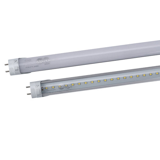 LED T8 4ft 20W Tube Light - Direct Power & Ballast Compatible - G13 Dual Pin - UL DLC Listed - 25PK