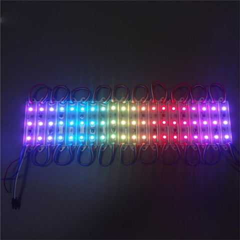 LED RGB Chasing Modules - SMD5050 - 0.72W 12V - 100pcs - IP65