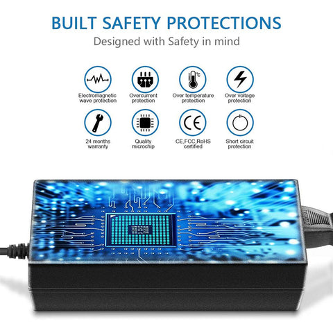 10 Amps Indoor Power Supply - 120W 12V - Power Cord Included