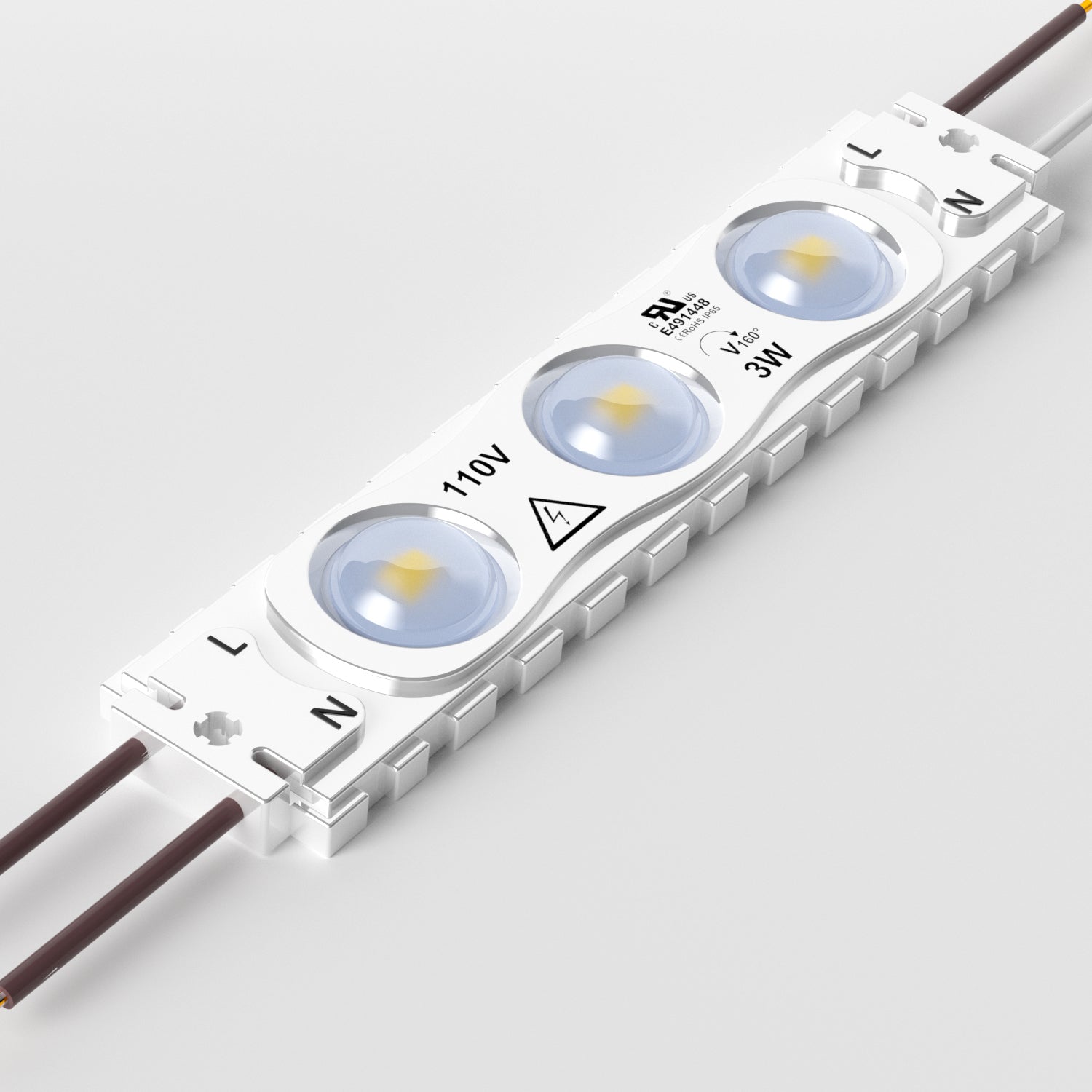 LED Modules - 3W 110V - IP65 - 100pcs Set