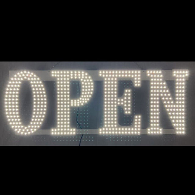 Buy Online LED Open Signs | Super Tech Lights