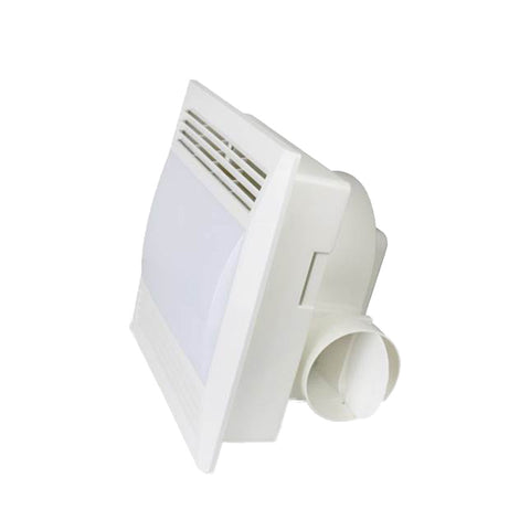 45W Exhaust Fan with LED Light - 1500 Lumens - 5700K - UL DLC Listed